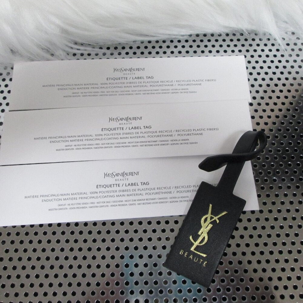YSL Yves Saint Laurent Beaute Black Label tags Versatile & Sheek x 3 New
